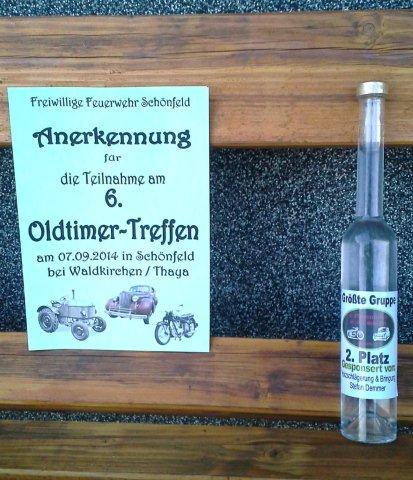 39. Schönfeld Oldtimer-Treffen 3844 Waldkirchen 6.  7. Sept. 2014 76
