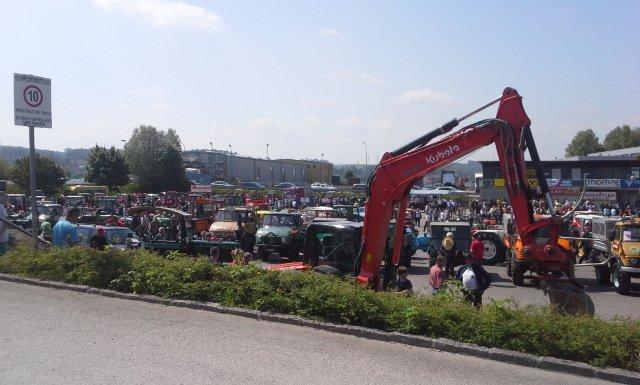 12. Ybbs Unimog50ccmTraktoren und Nutzfahrzeug Treffen mit Teilemarkt 16. Mai 16