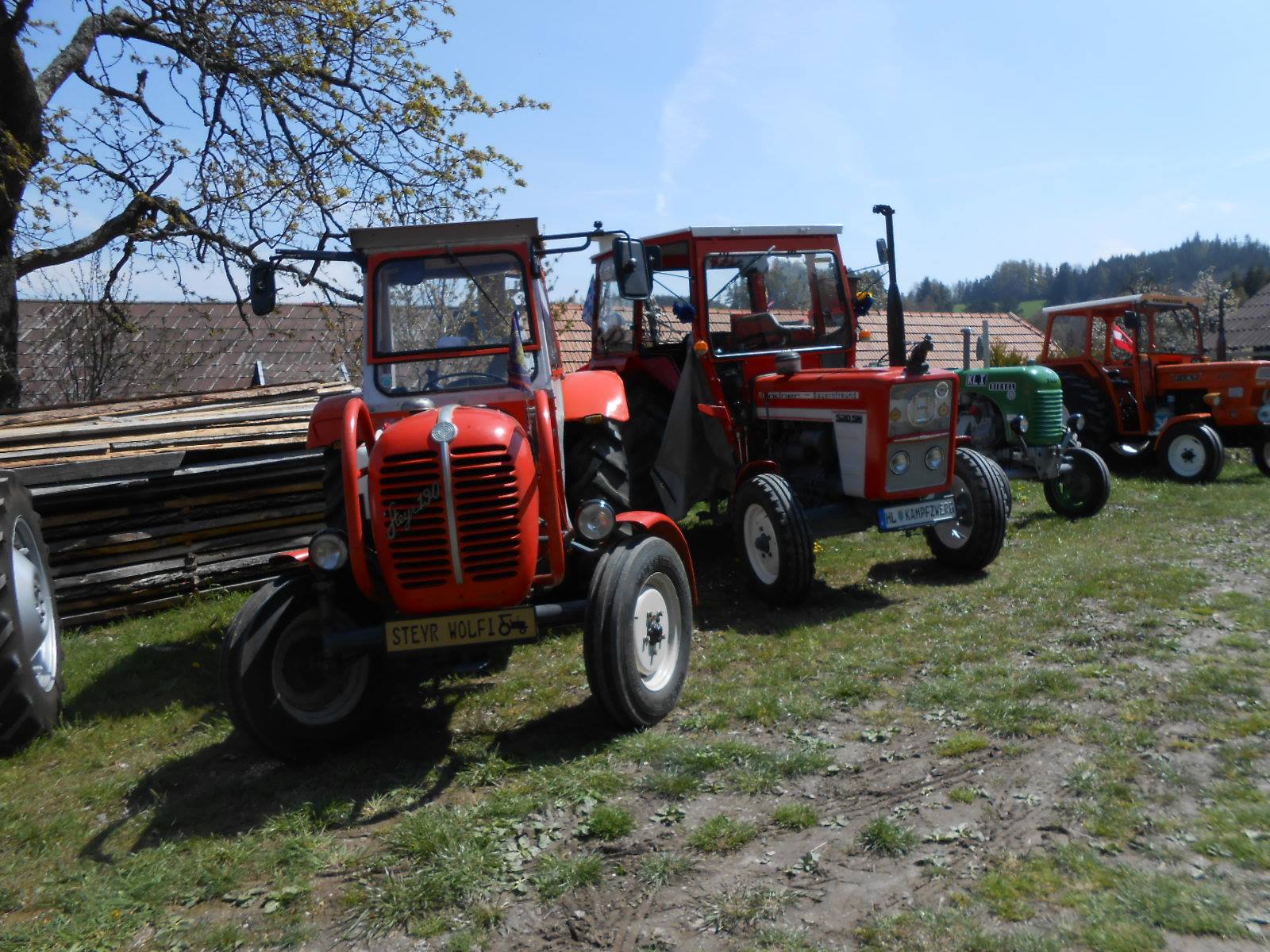 6. Buchelbach Oldtimertreffen und Maibaumaufstellen in Payerba 12